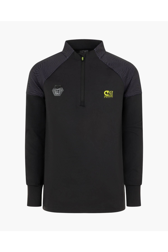 Cruyff Ki Icon zip top zwart