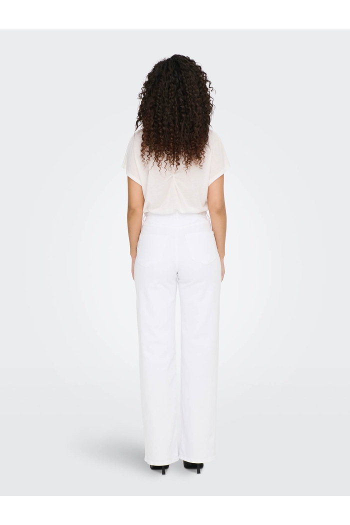 ONLY ONLJUICY HW WIDE LEG white