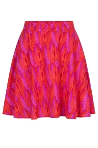 Lofty Manner Skirt Lotte feather print