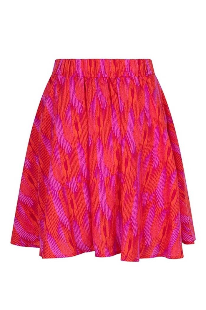 Lofty Manner Skirt Lotte feather print