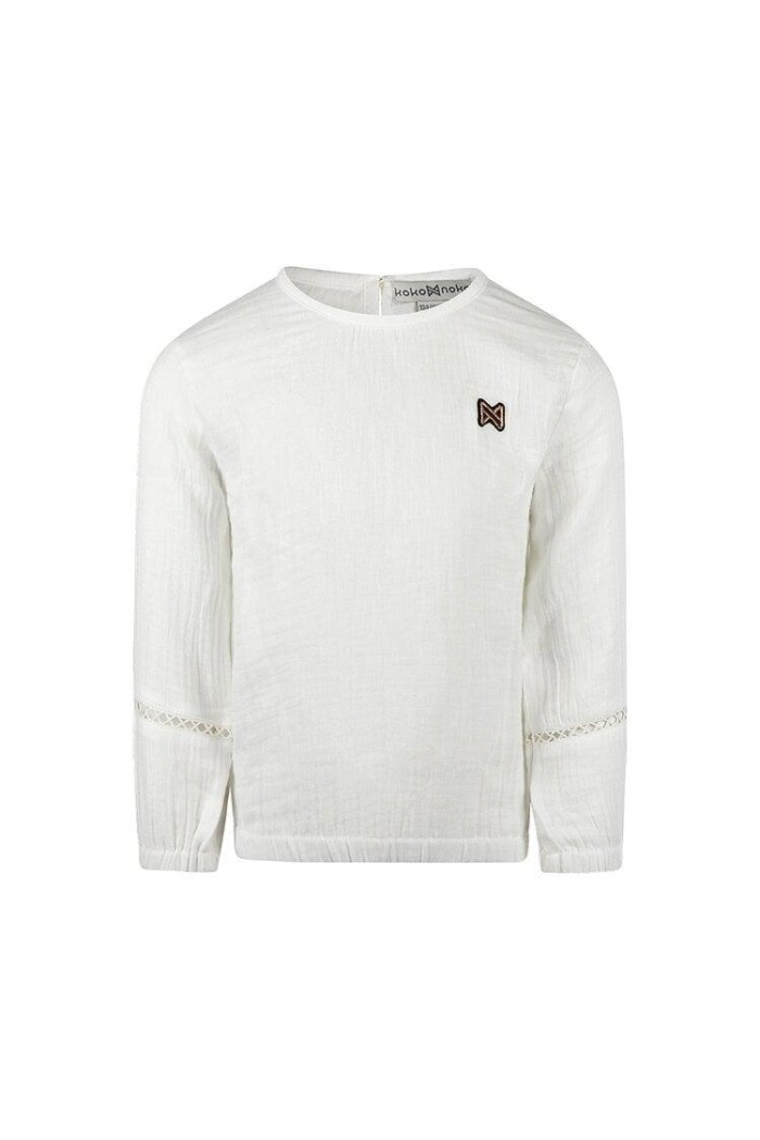 Koko Noko Ki Blouse ls off white