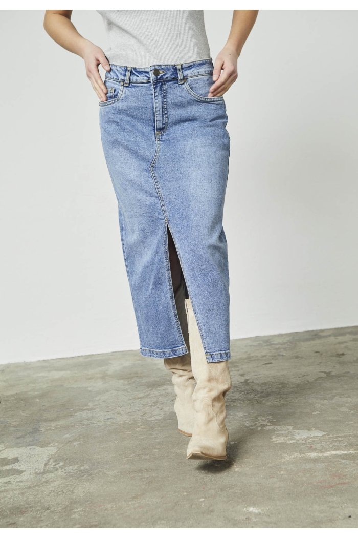 Sisters Point Olia Skirt m. blue wash