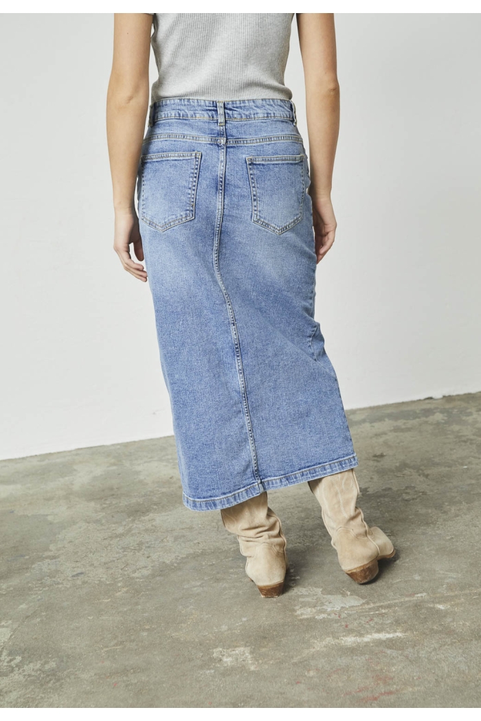 Sisters Point Olia Skirt m. blue wash