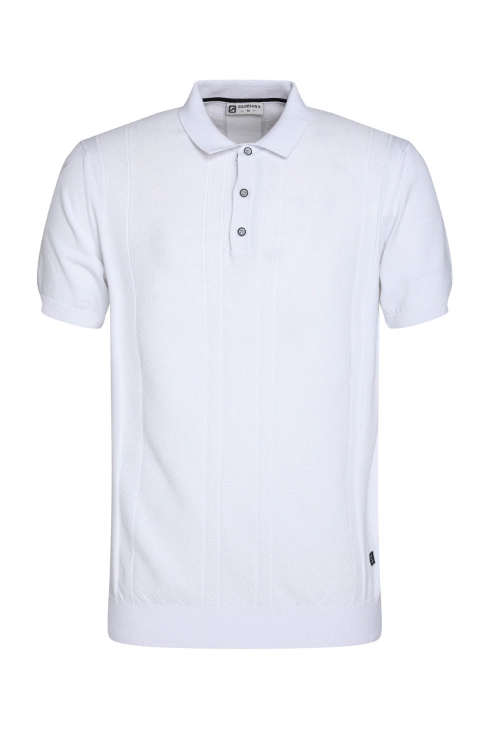 Gabbiano Polo ss ecru