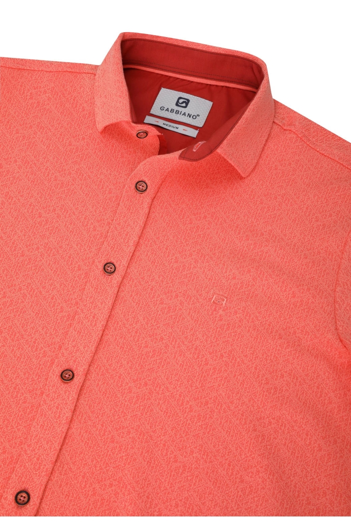 Gabbiano Overhemd ss light coral