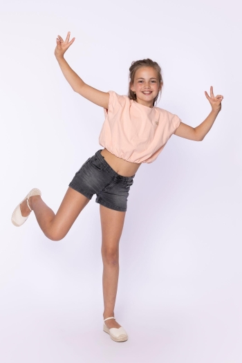 No Way Monday Ki T-shirt ss boxy