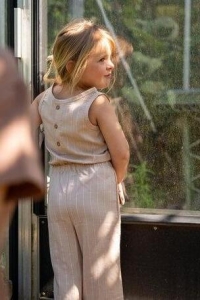 Koko Noko Ki Jumpsuit streep sand