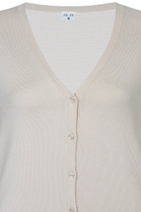 Ze-Ze Norma Cardigan sandshell