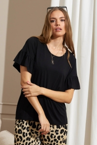 Ze-Ze Laila T-shirt black