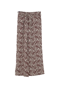 CM Mode Broek print bordeaux
