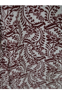 CM Mode Broek print bordeaux