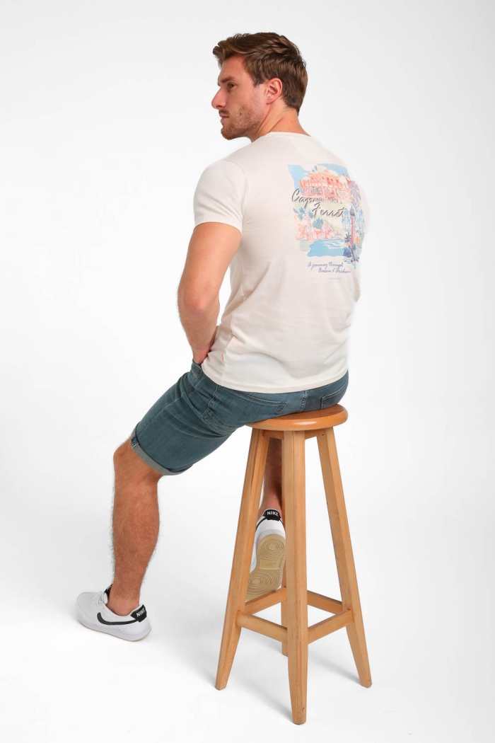 Gabbiano T-shirt sand