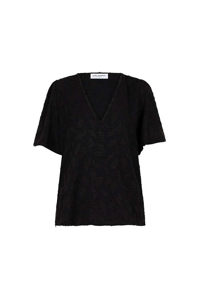 Lofty Manner Blouse Rosa black