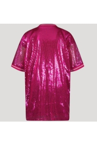 vingino Pommely mini dress shimmer pink