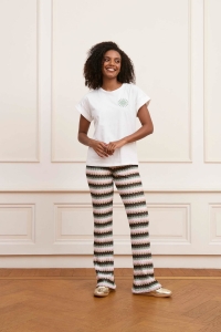 Lofty Manner T-shirt Lilou off white