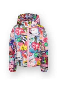 vingino Tigelle Jas multicolor pink