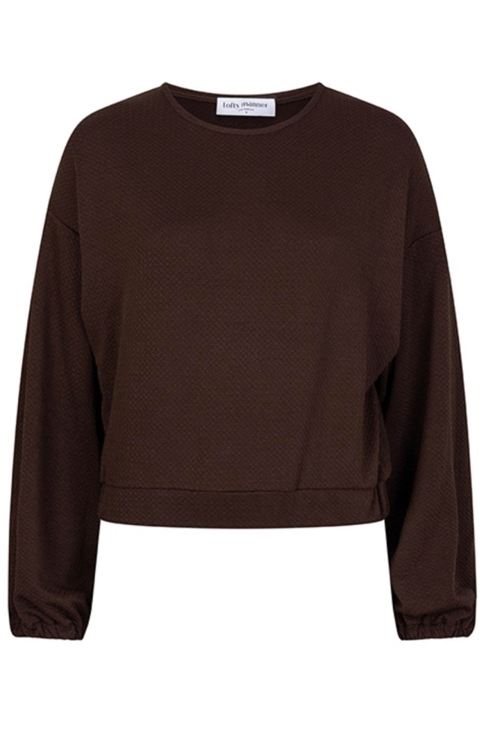 Lofty Manner Top Amala dark brown