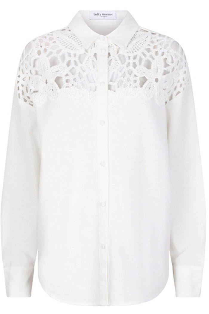 Lofty Manner Blouse Anissa white