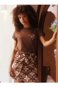 Lofty Manner T-shirt Maysa brown