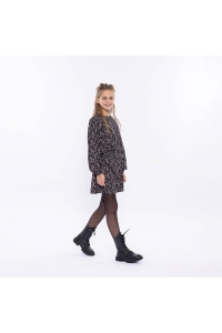 No Way Monday Ki Skirt bloemetje black