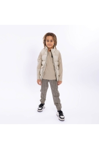 No Way Monday Ki T-shirt ls light grey