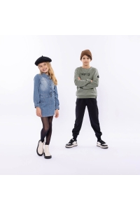 No Way Monday Ki Sweater faded green