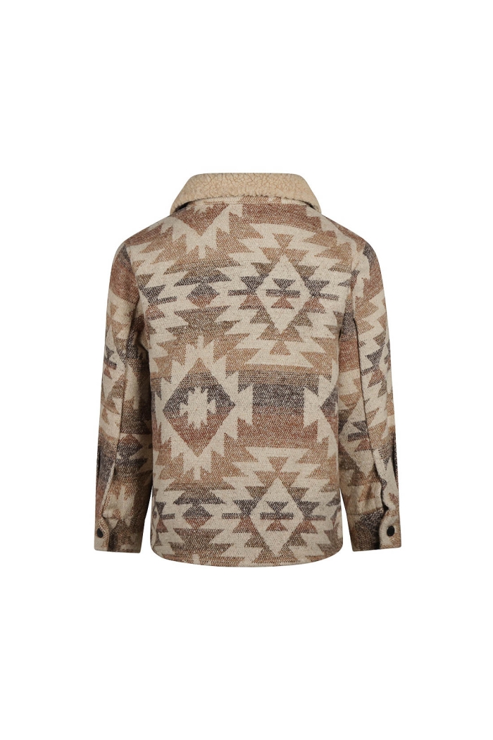 Koko Noko Ki Shirt print ls beige