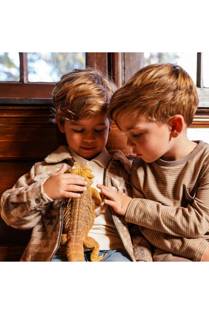 Koko Noko Ki Shirt print ls beige