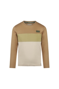 Koko Noko Ki T-shirt ls dark sand