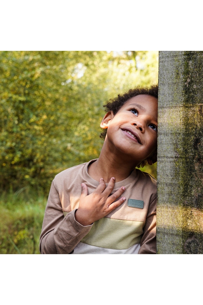 Koko Noko Ki T-shirt ls dark sand