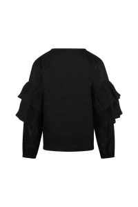 No Way Monday Ki Blouse ls black