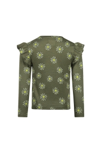 Koko Noko Ki T-shirt ls bloem army green