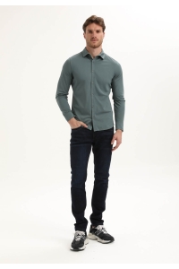 Gabbiano Premium Overhemd teal blue