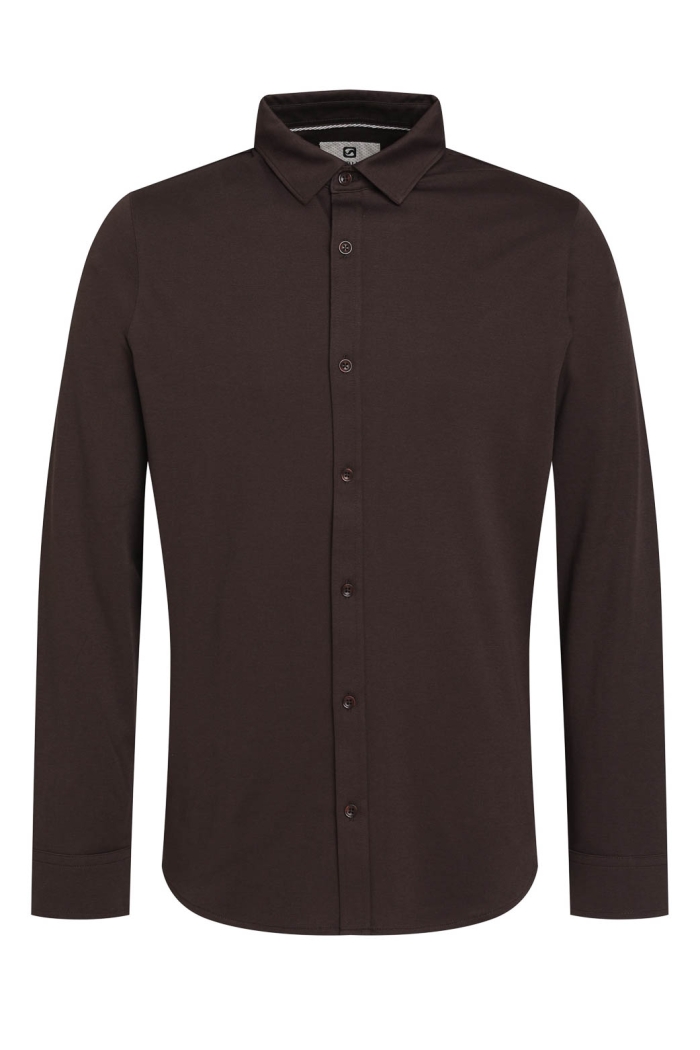 Gabbiano Premium Overhemd oak brown