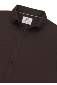 Gabbiano Premium Overhemd oak brown