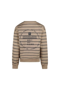 No Way Monday Ki Sweater streep light grey