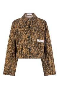 Lofty Manner Jacket Maria feathers print