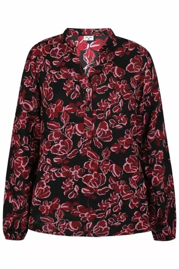 Ze-Ze Relly Blouse ls