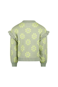 Koko Noko Ki Pullover bloem faded green