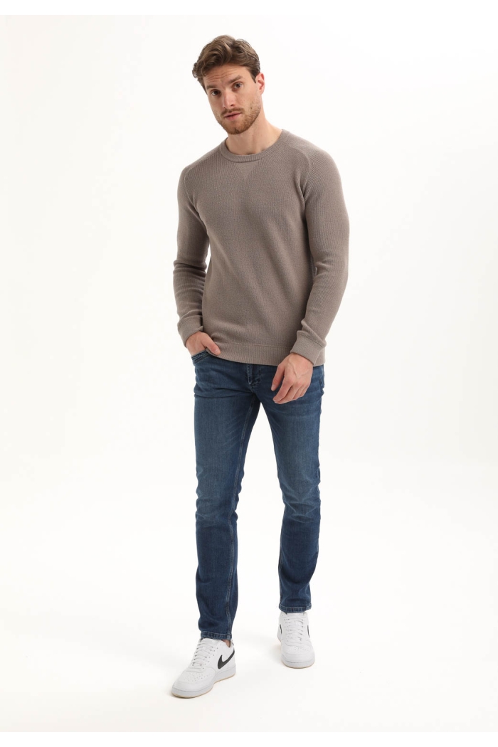 Gabbiano Knit uni taupe