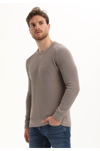 Gabbiano Knit uni taupe