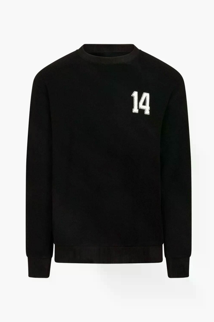 Cruyff Boucle Crewneck black