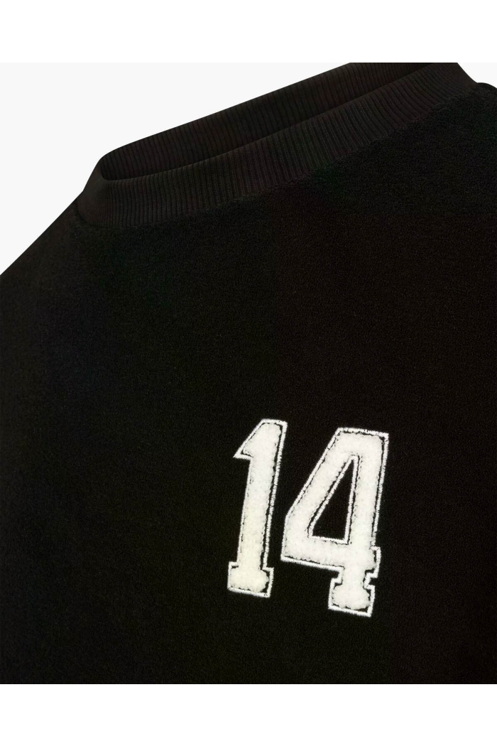 Cruyff Boucle Crewneck black