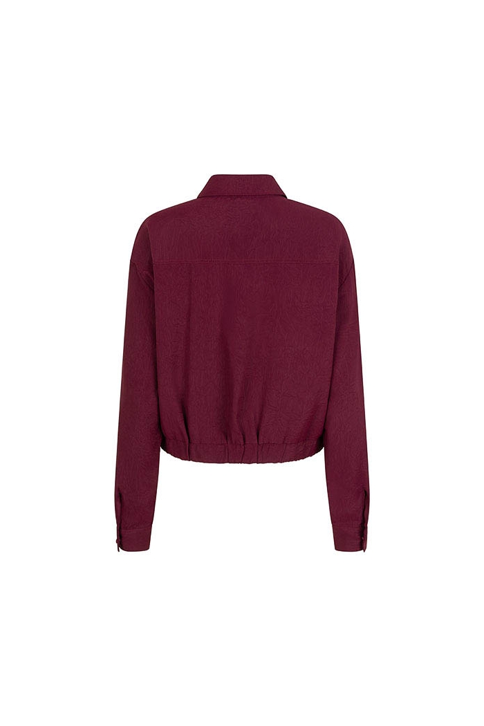 Lofty Manner Blouse Astrid burgundy red