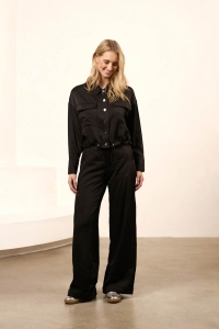 Lofty Manner Blouse Tilde black