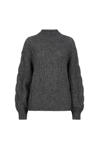 Lofty Manner Sweater Dagmar grijs