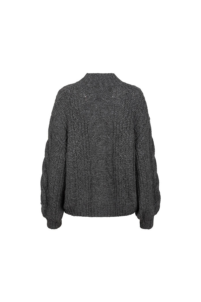 Lofty Manner Sweater Dagmar grijs