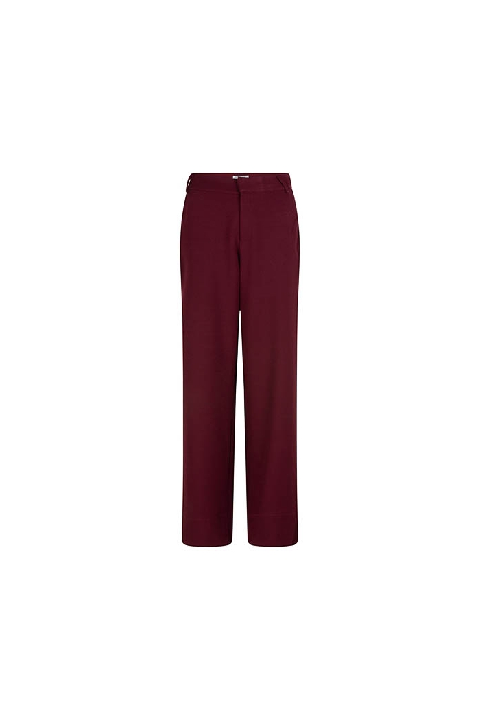 Lofty Manner Trouser Hilda burgundy red