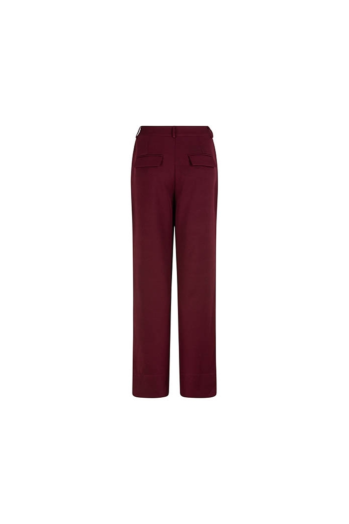 Lofty Manner Trouser Hilda burgundy red