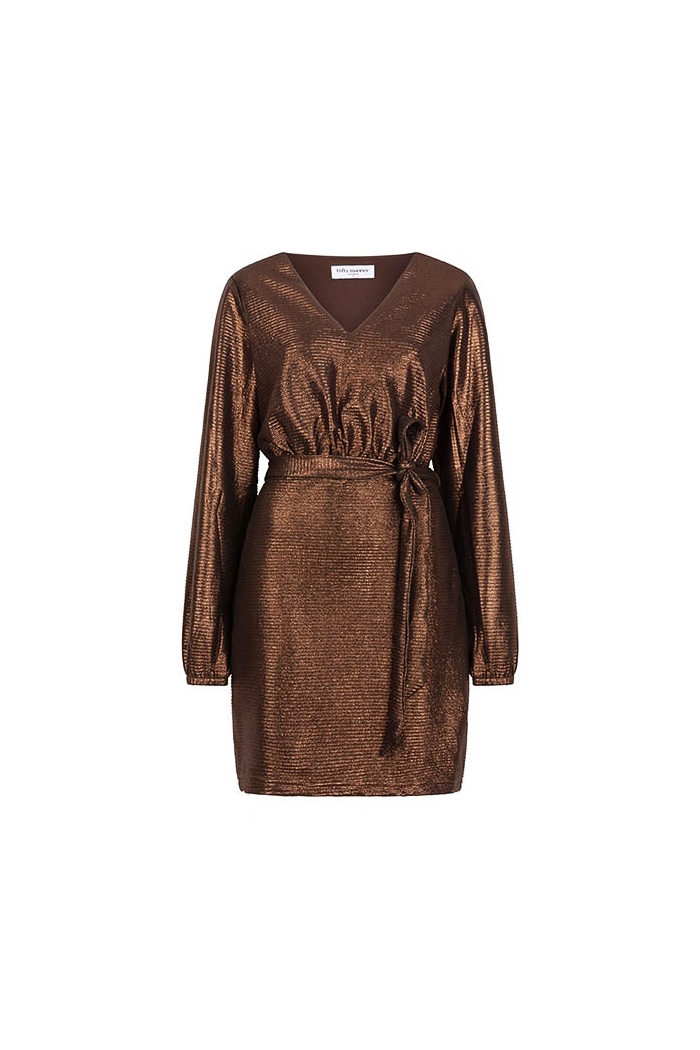 Lofty Manner Dress Kelly brown